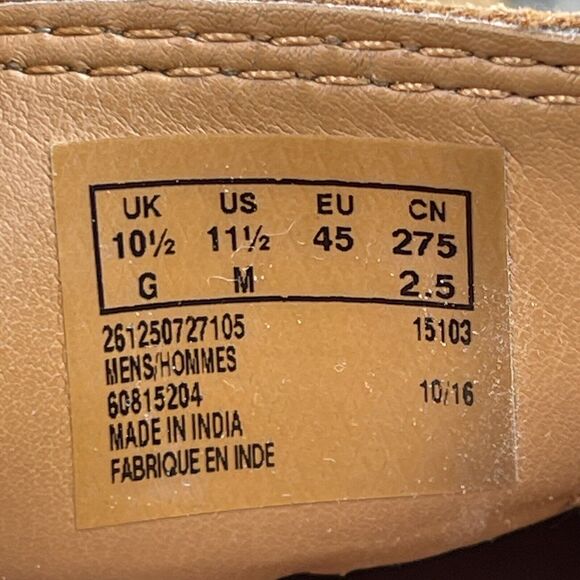 Clarks Leather Slip On Loafers Shoes Men's 11.5 M - Picture 8 of 9